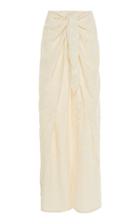 Johanna Ortiz When The Sky Is Clear Skirt-overlay Jacquard Pants