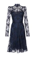Dolce & Gabbana High-neck Lace Mini Dress