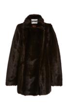 Apparis Shirin Collared Faux Fur Coat