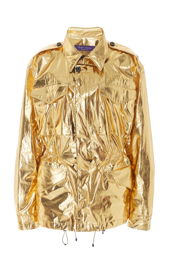 Ralph Lauren Briar Metallic Cotton Jacket