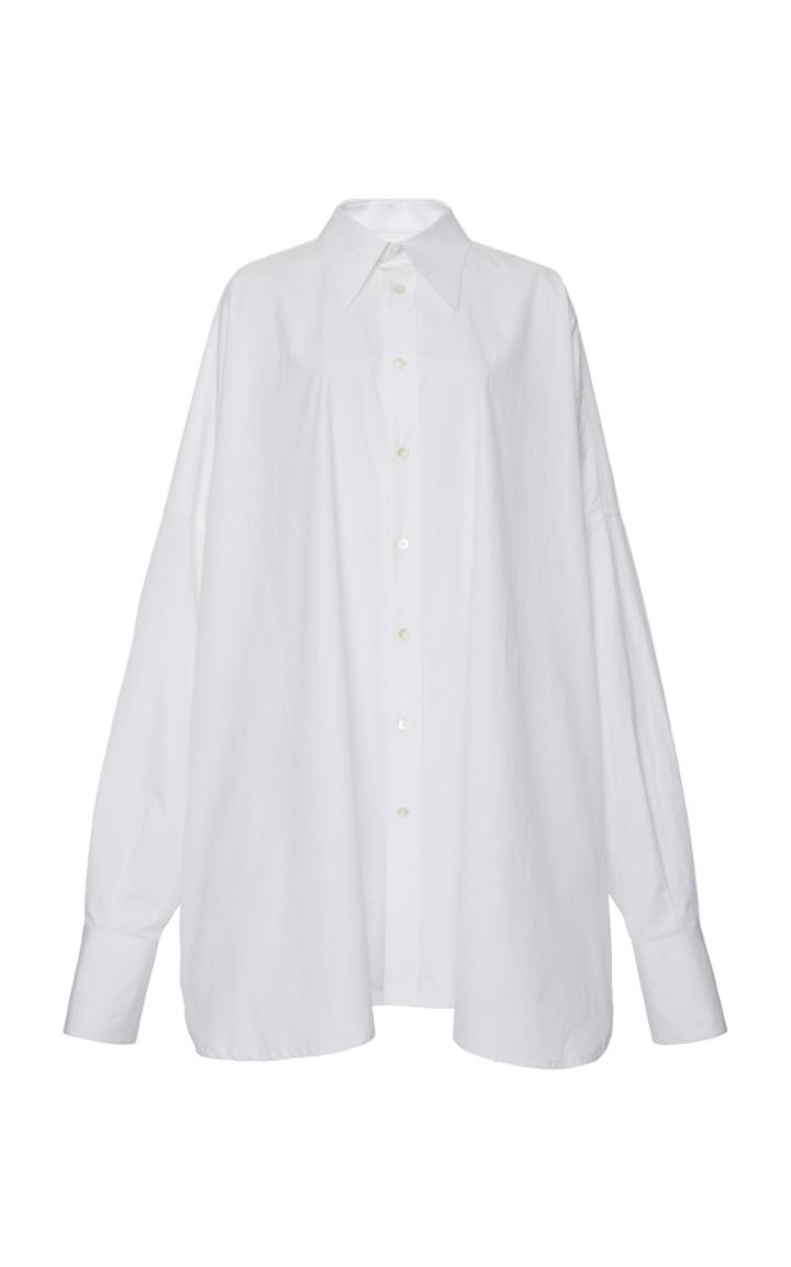 Moda Operandi Dolce & Gabbana Oversized Poplin Top