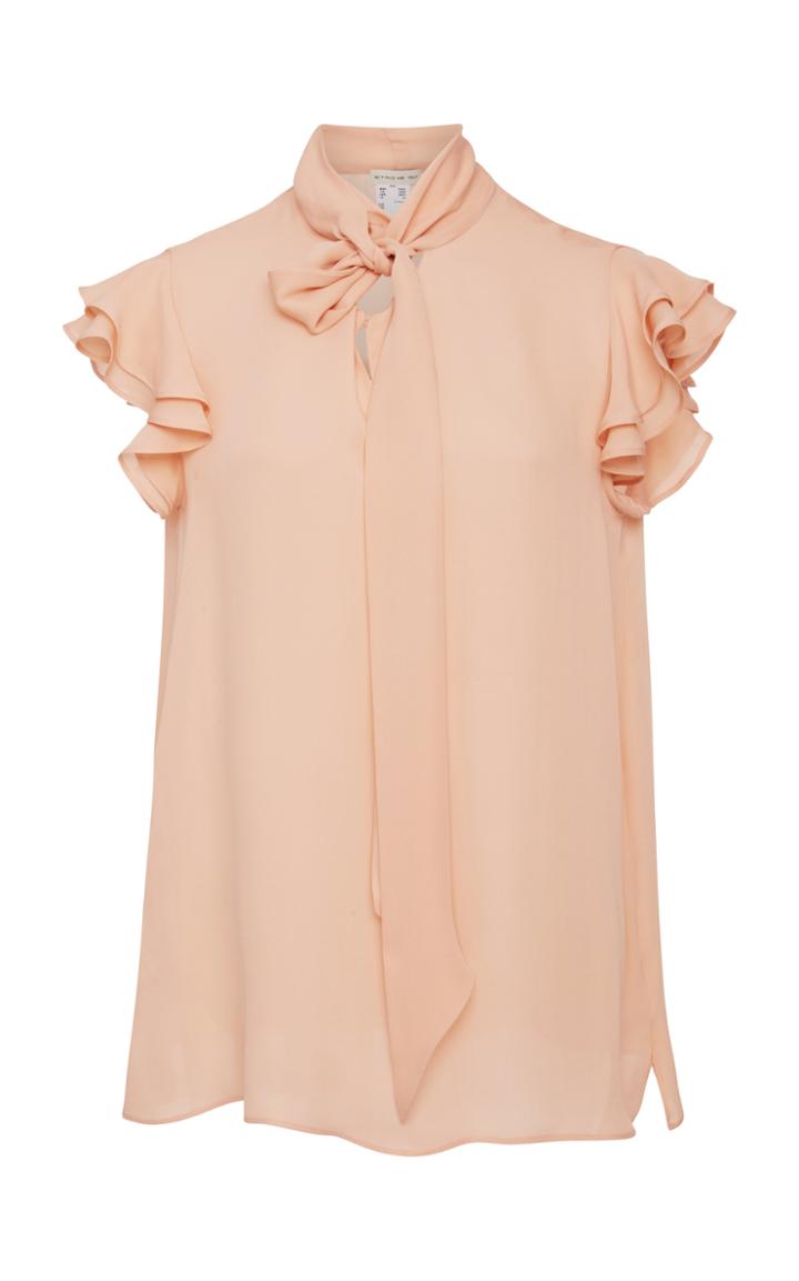 Etro Penrose Ruffle Shell Top