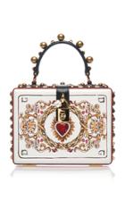 Dolce & Gabbana Embellished Leather Box Bag