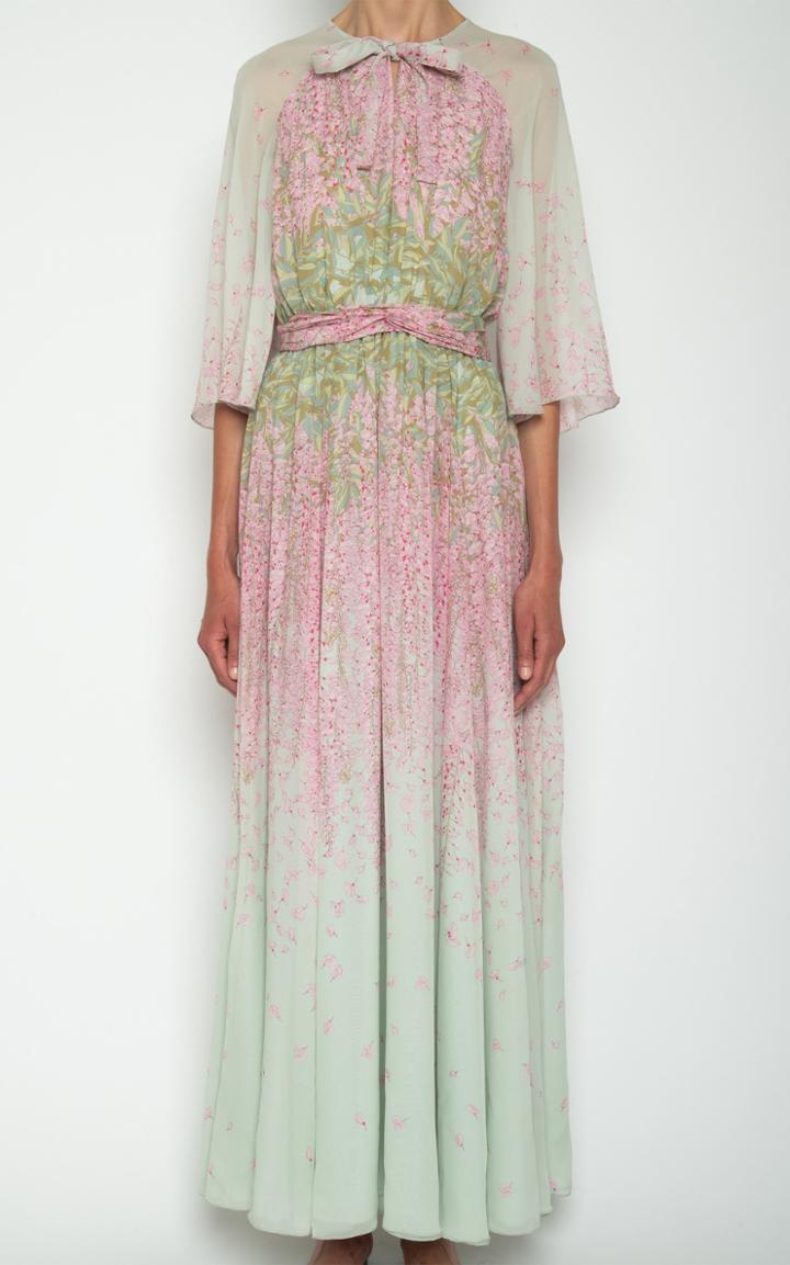Moda Operandi Giambattista Valli Floral Silk Gown