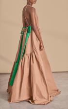 Rochas Orzo Low Back Gown