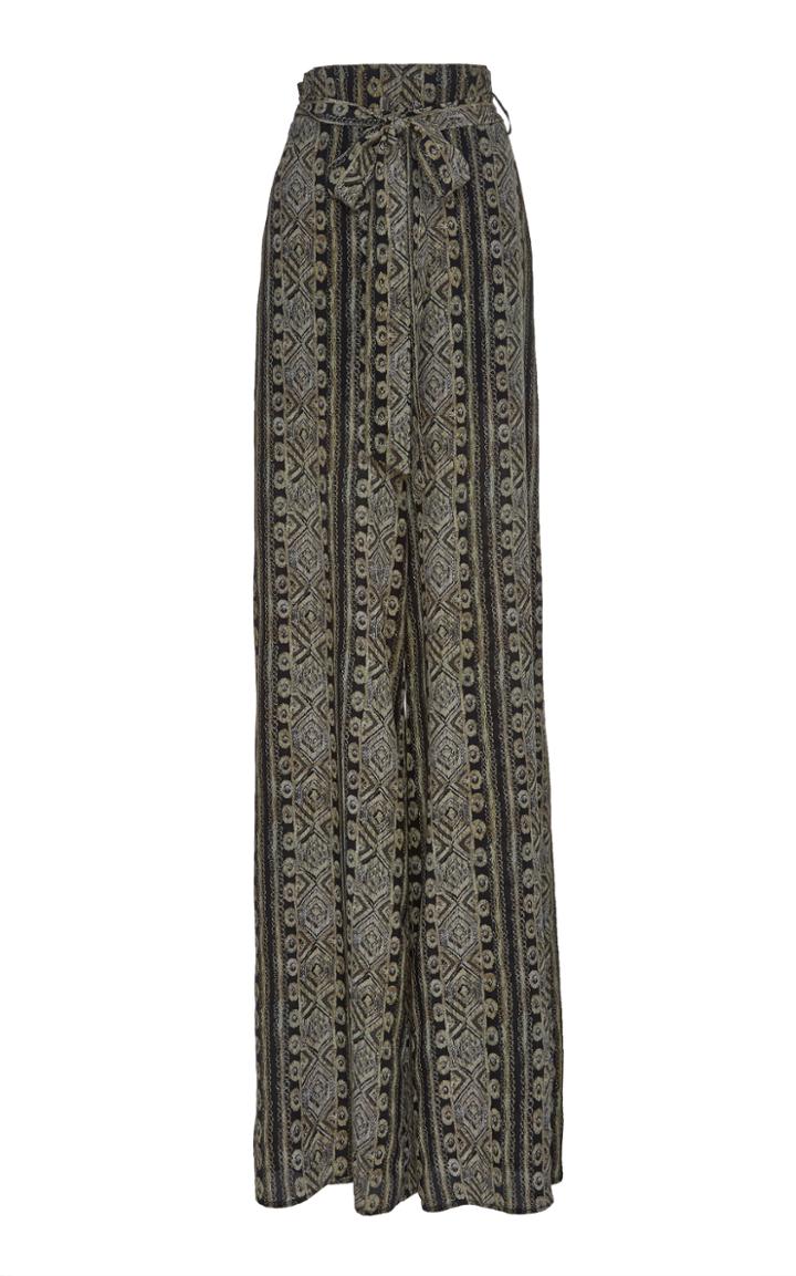 Sally Lapointe Printed Paperbag Pant