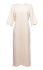 Moda Operandi Lake Studio Quarter Sleeve Silk Midi Dress Size: 38