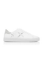 Axel Arigato Clean 90 Bird-embroidered Leather Sneakers