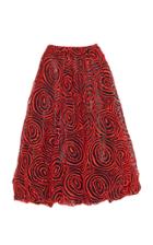Simone Rocha High-rise Embroidered Tulle Skirt