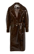 Shaina Mote Atlas Vinyl Trench Coat