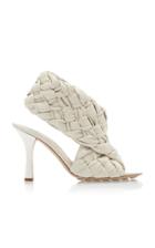 Bottega Veneta Braided Leather Wrap Sandals