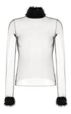 Rasario Long Sleeve Sheer Top