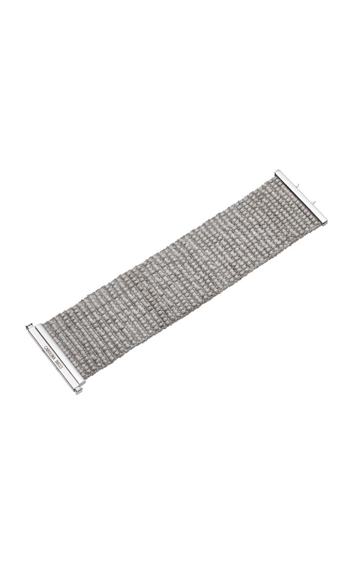 Moda Operandi Carolina Bucci 18k White Gold Beaded Woven Bracelet