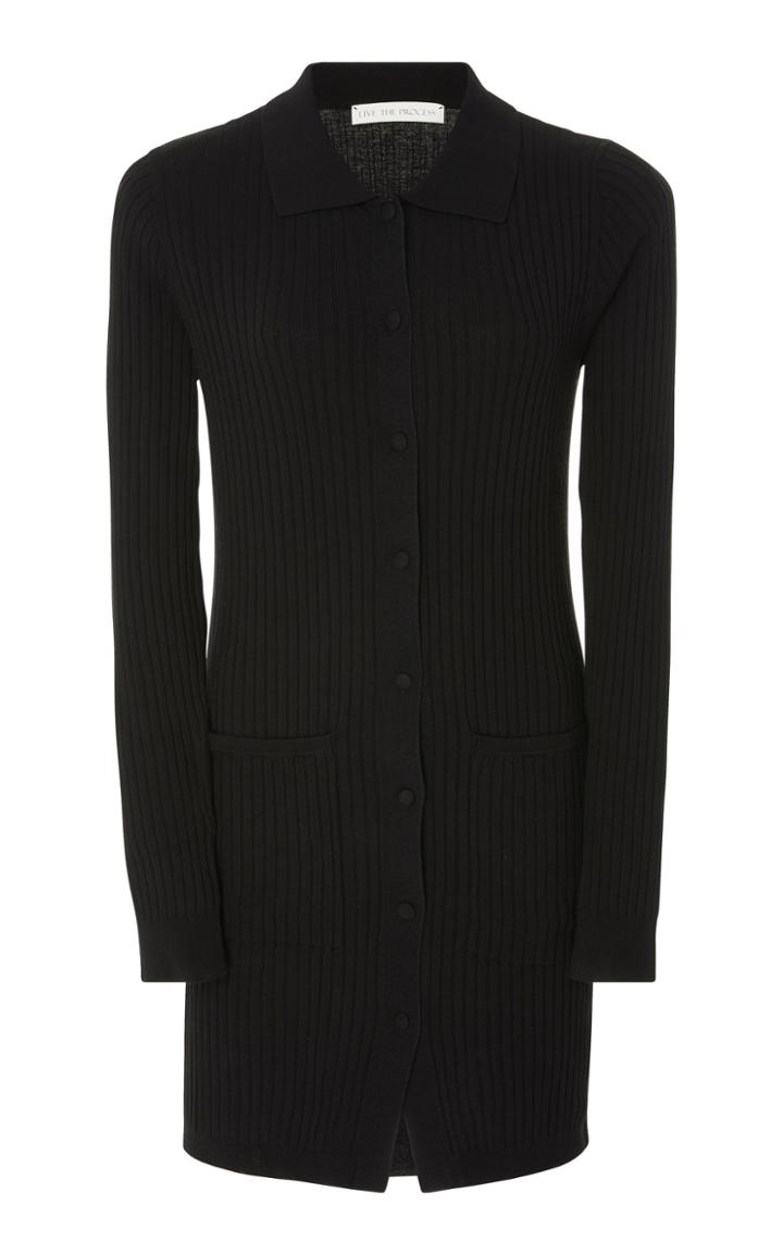 Live The Process Ribbed Knit Cardigan