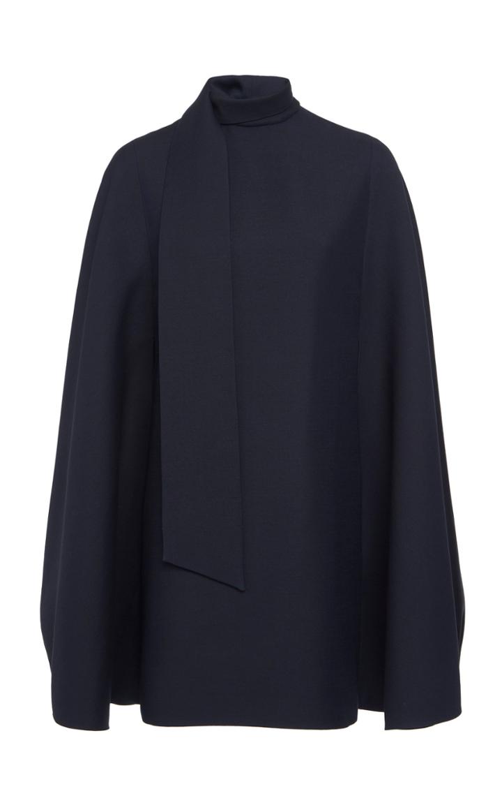 Valentino Mock Neck Scarf Tunic