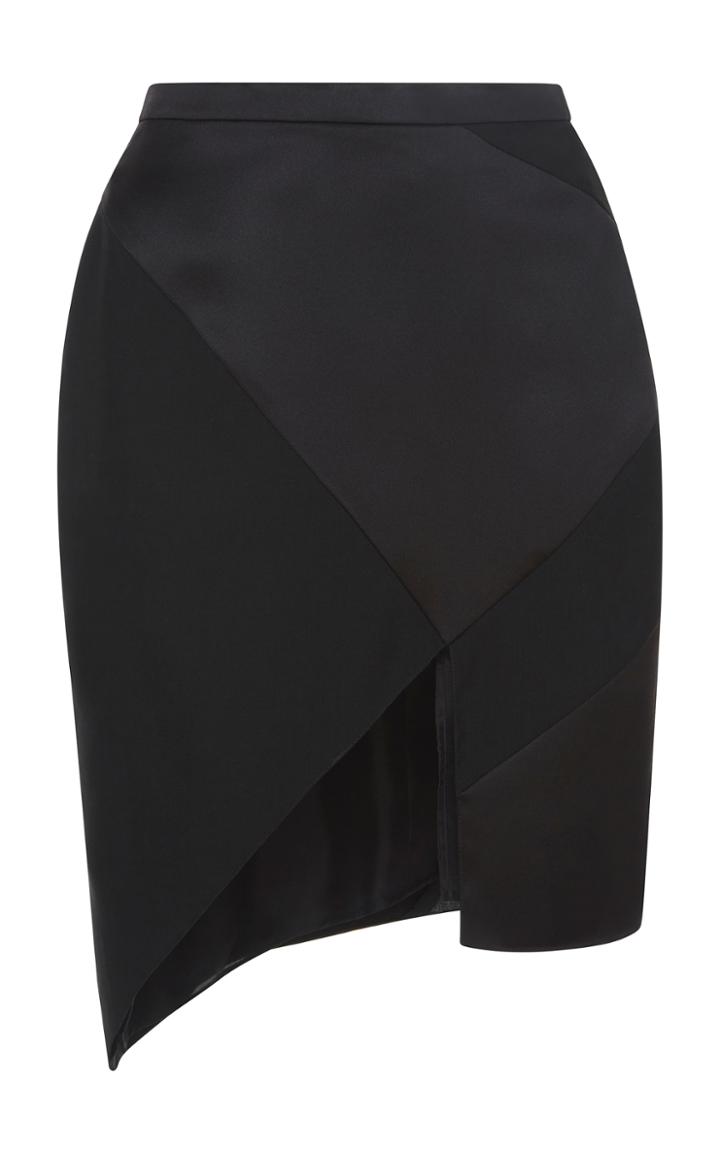Lanvin Mini Tuxedo Skirt