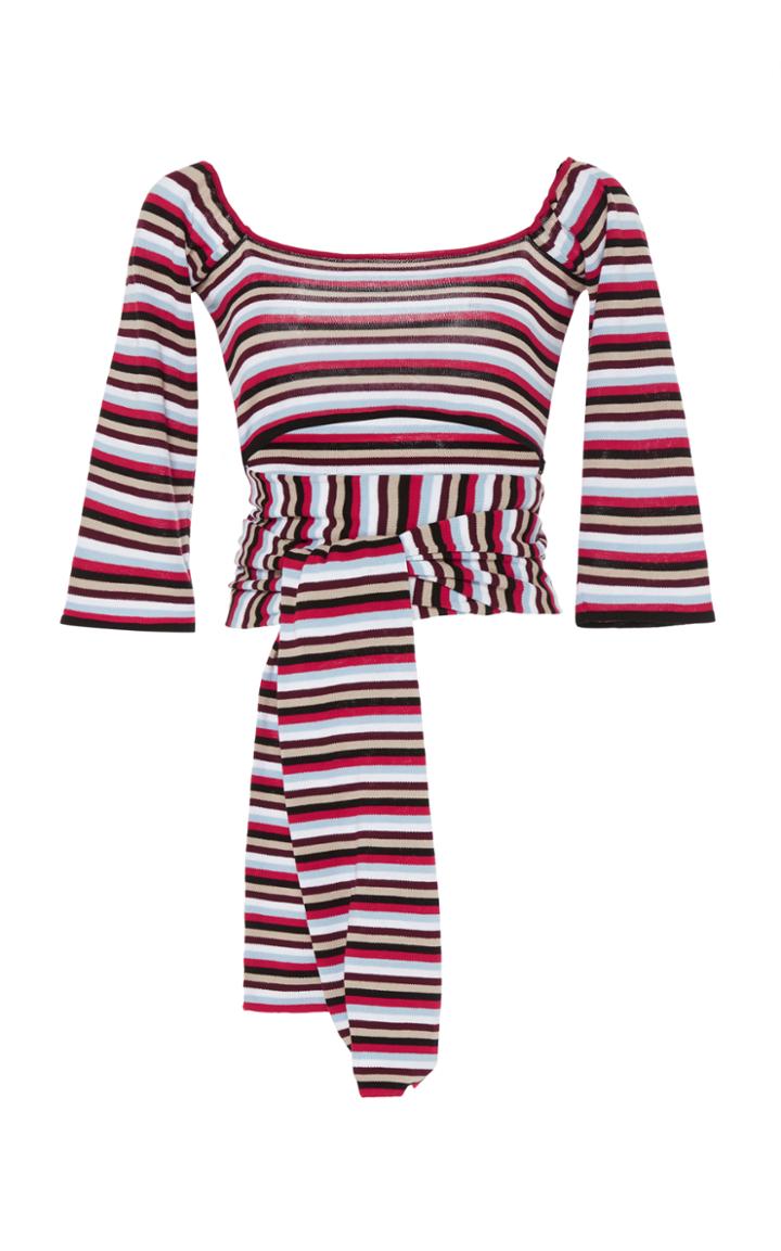 Isa Arfen Knti Wrap Around Top