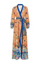 Rhode Resort Jagger Printed Wrap Dress