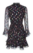 Saloni Marissa Lurex Mini Dress