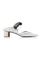 Proenza Schouler Grommet-detailed Woven Leather Mules