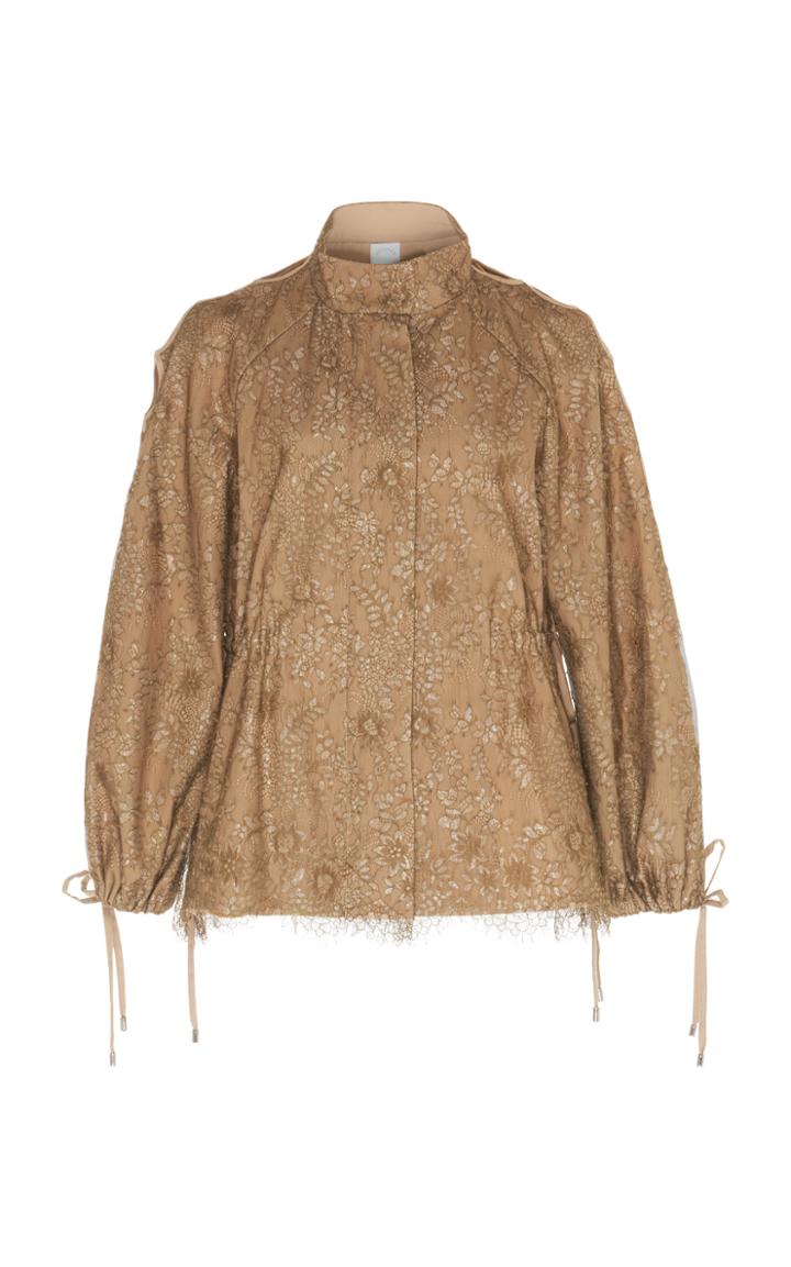 Huishan Zhang Cut Out Sleeve Jacket
