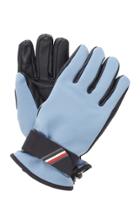 Moncler Genius Coated Twill And Leather Gloves