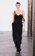Moda Operandi Gabriela Hearst Jocasta Macrame-detailed Wool-blend Jumpsuit Size: 36