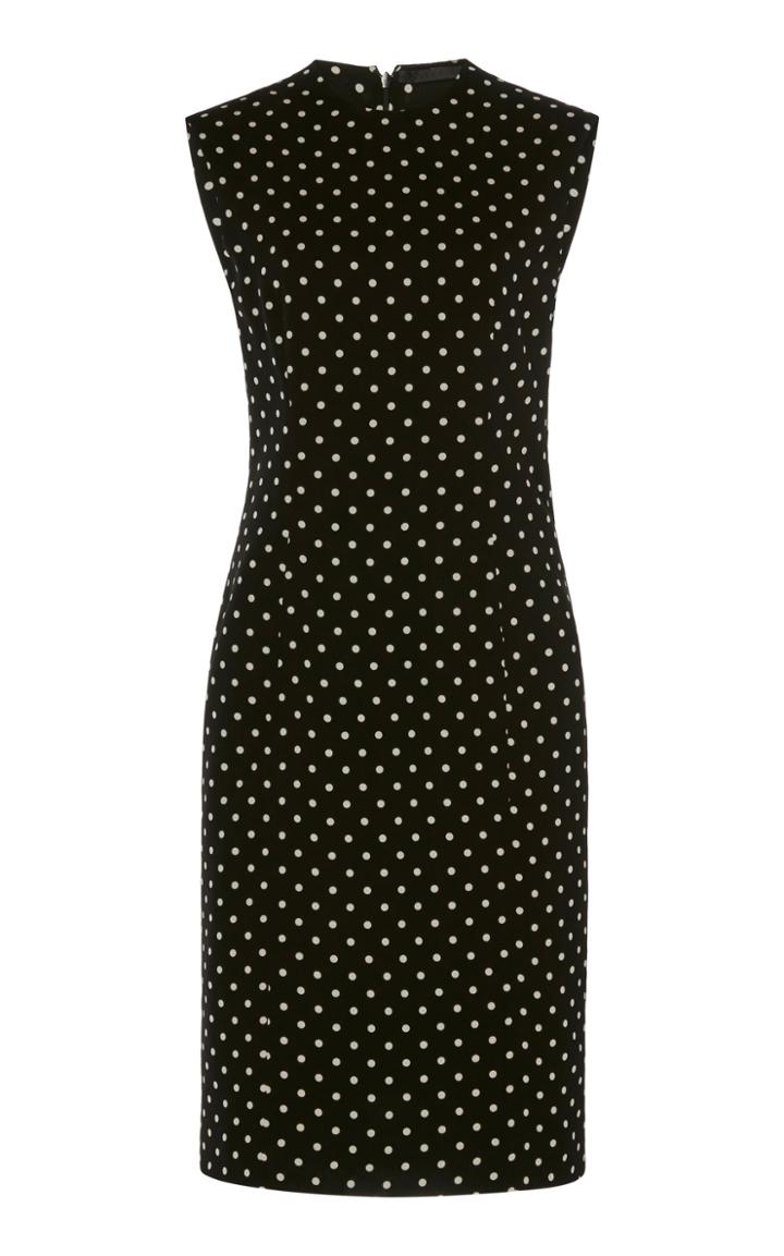 Moda Operandi Haider Ackermann Sleeveless Polka-dot Jersey Dress Size: 34