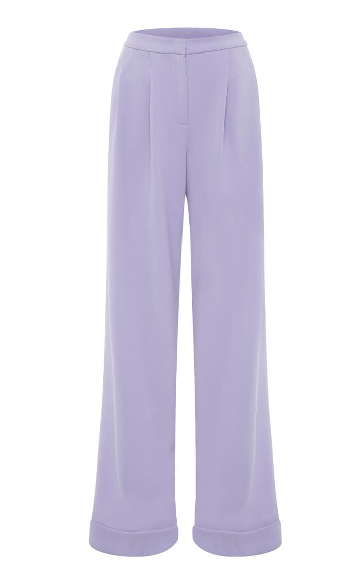 Bianca Spender Wide Leg Pleated Pant