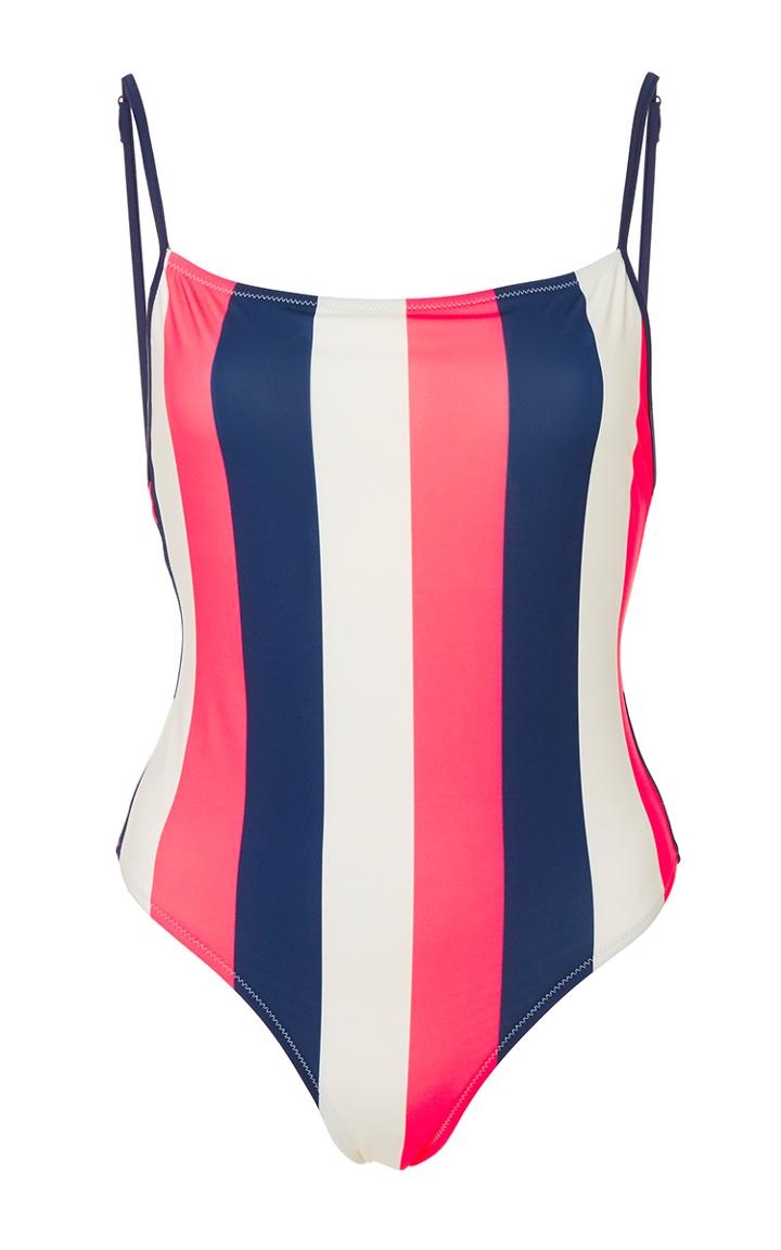 Solid & Striped Chelsea Striped One Piece