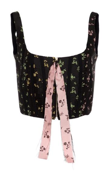 Cf. Goldman Floral Bodice Crop Top