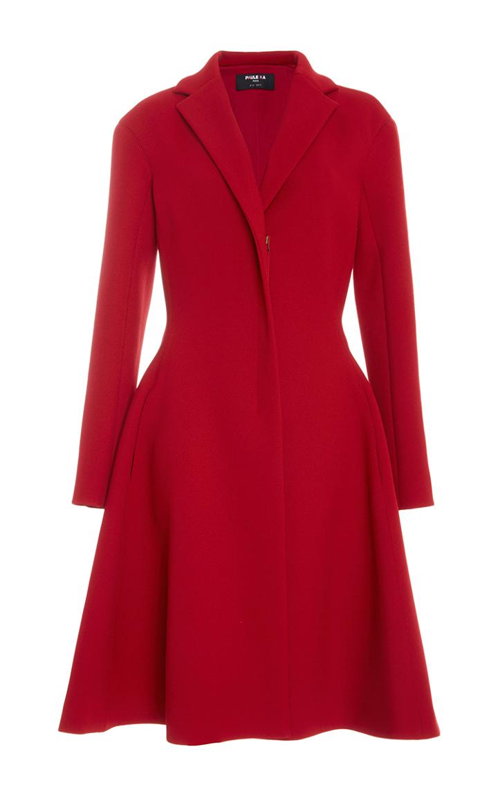 Paule Ka Dress Coat With Pockets