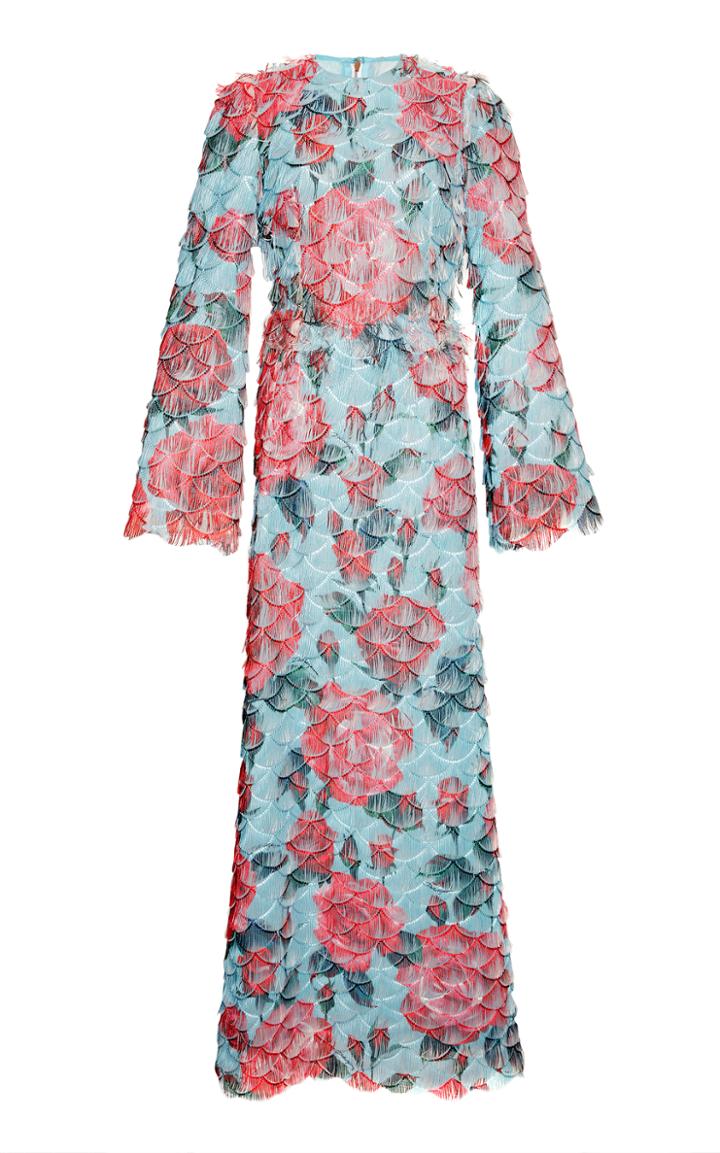 Dolce & Gabbana Laser Cut Floral Dress