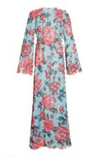 Dolce & Gabbana Laser Cut Floral Dress