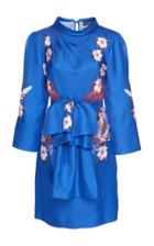 Etro Belted Silk Mini Dress