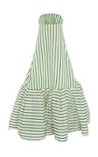 Rosie Assoulin Striped Wool-blend Ball Gown