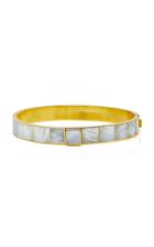 Monica Sordo Sulu Gold-plated Obsidian And Mother Of Pearl Choker