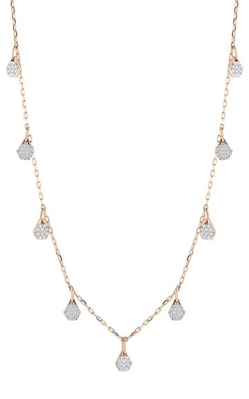 Walters Faith Dora Diamond-charm 18k Rose-gold Necklace