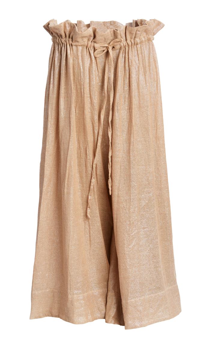 Roopa Tie Up Culotte Pants
