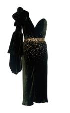 Johanna Ortiz Estrella Embellished Velvet Dress