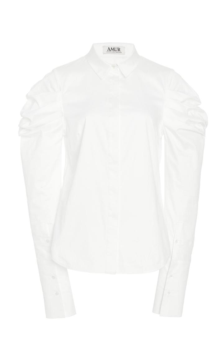 Amur Spencer Button Up Top