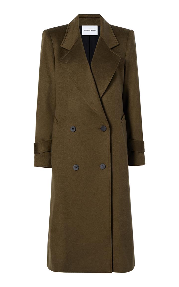 Michelle Waugh Melanie Oversized Wool Coat
