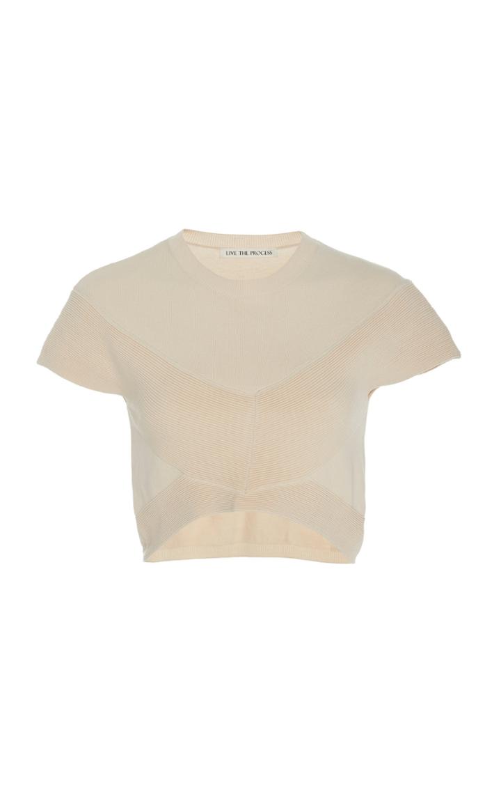 Live The Process Knit V Tee