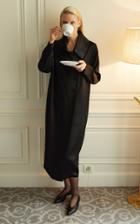 Moda Operandi Deitas Nadia Silk-blend Satin Double-breasted Trench Coat