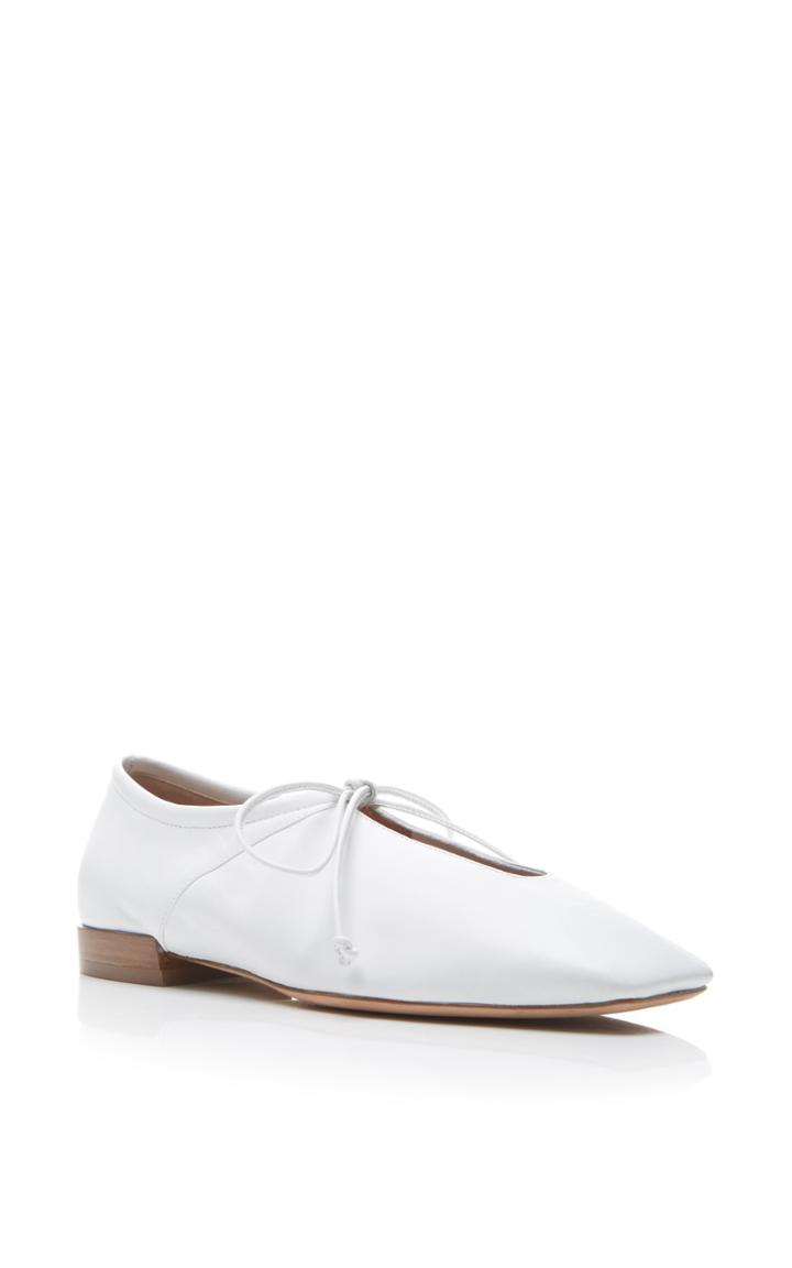 Rosetta Getty Lace Up Flat