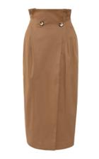 Moda Operandi Anna October London Cotton-blend Wrap Skirt Size: Xs