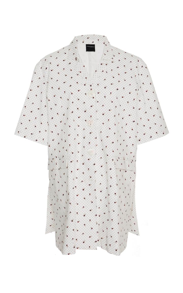 Cynthia Rowley Getaway Cabana Shirt Midi Dress