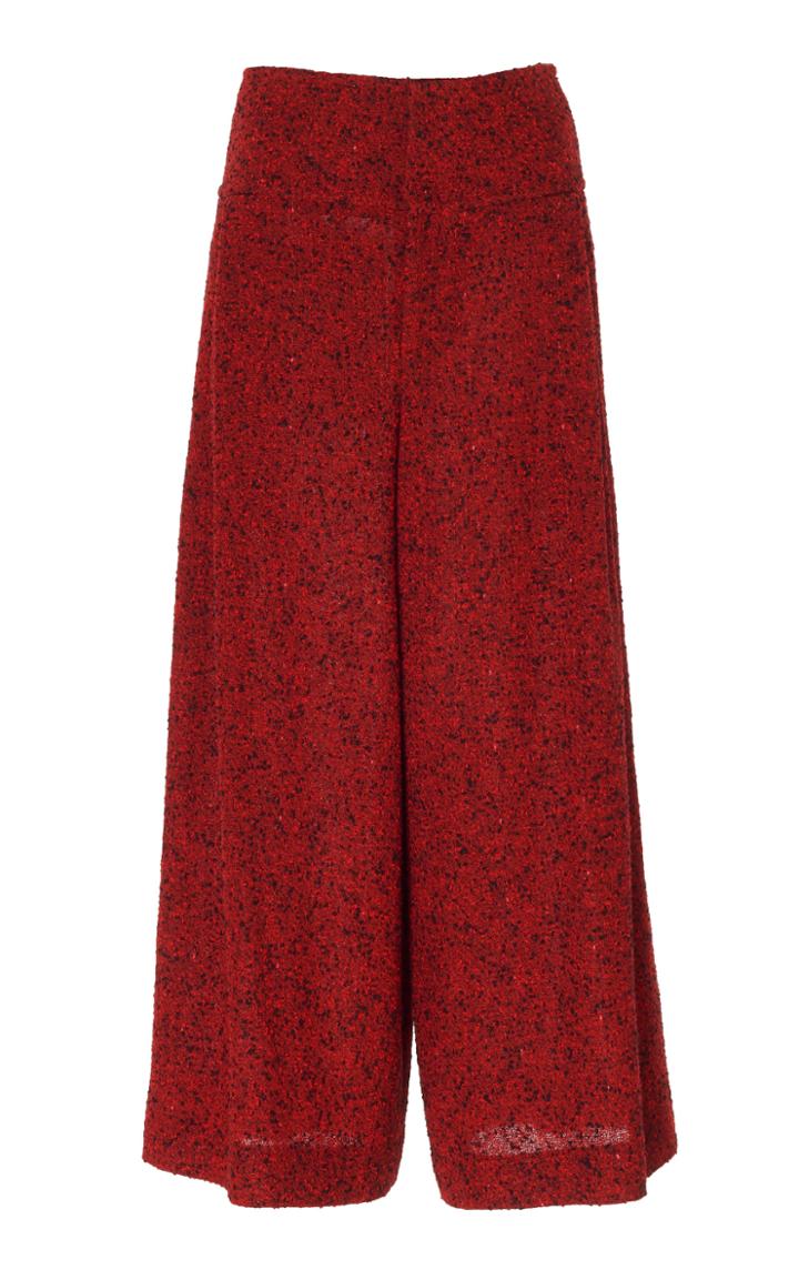 Roland Mouret Lenar High-waisted Tweed Culottes