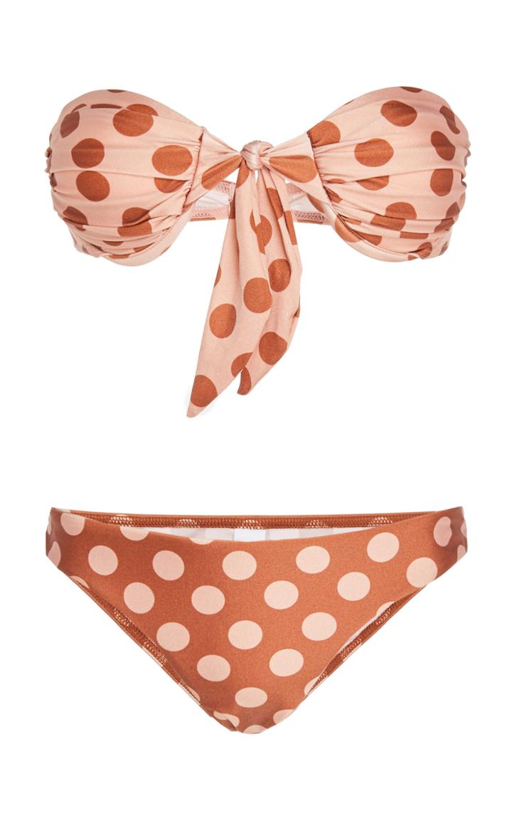 Zimmermann Primrose Tie Front Bikini