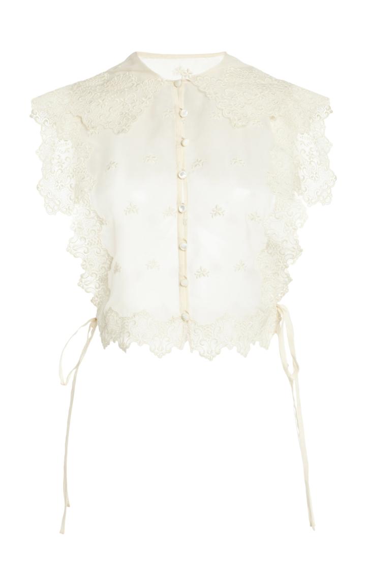Moda Operandi Paco Rabanne Sheer Lace Vest
